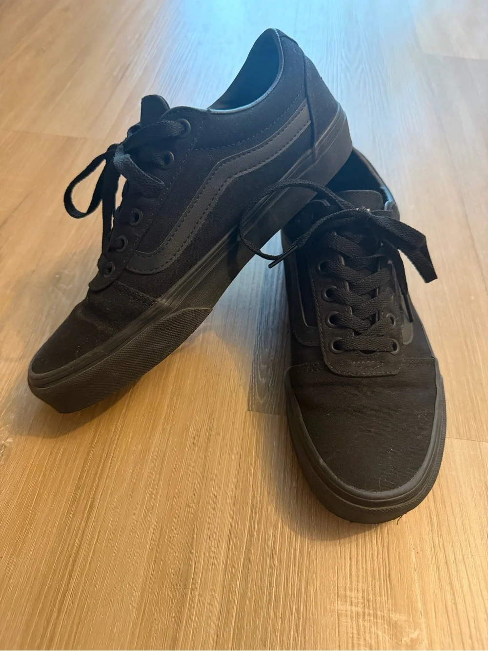 Vans Black Low-Top Sneakers